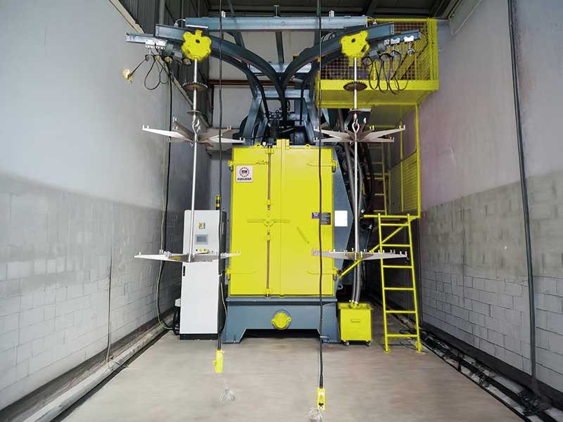 Suspended Sandblasting Machines