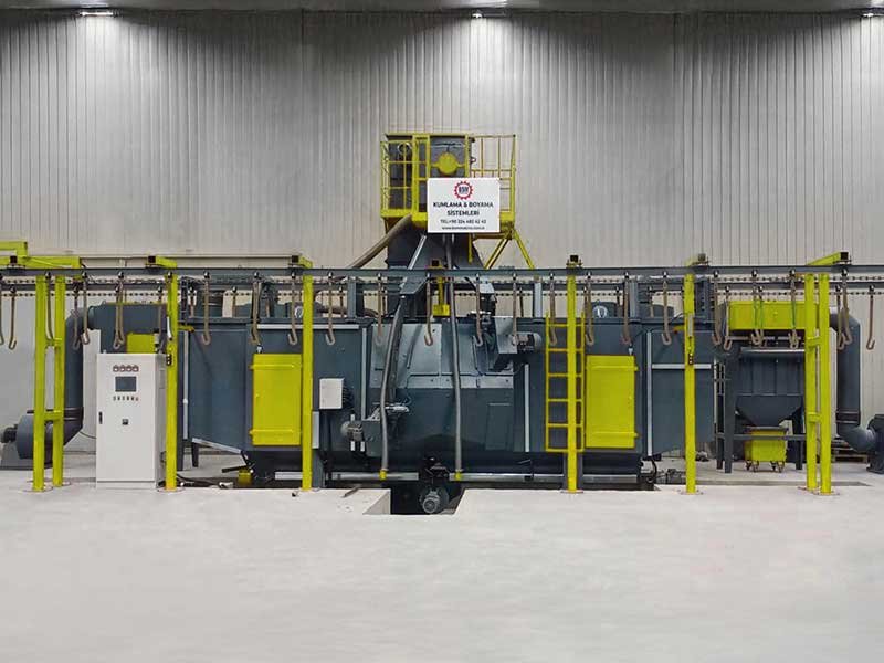 Continuous Sandblasting Machines