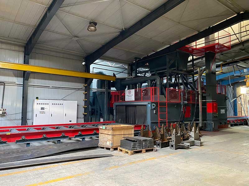 Continuous Belt Sandblasting Machines