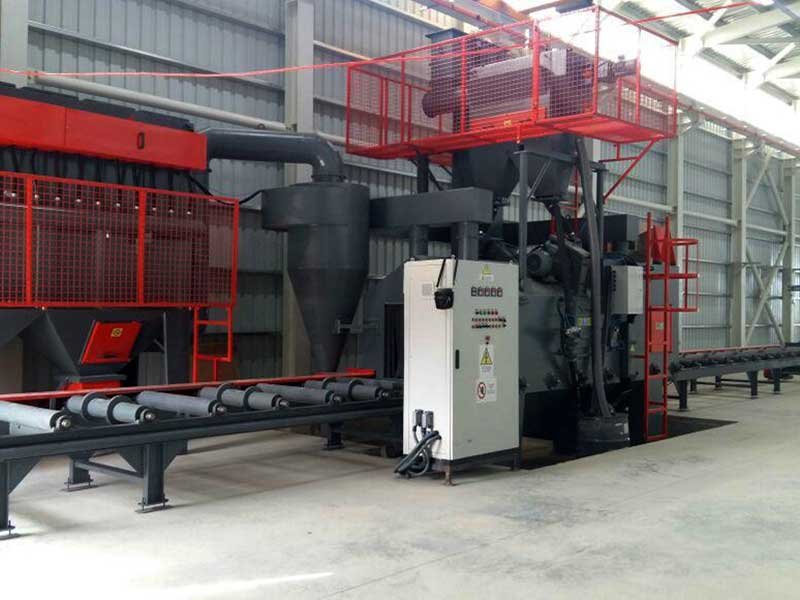 Sheet Metal and Profile Sandblasting Plants